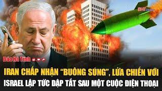 Iran agrees to "lay down arms", the war with Israel is immediately extinguished after a phone call