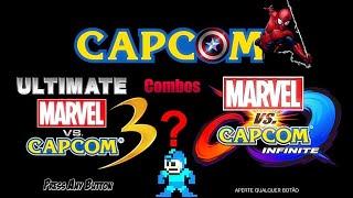 Comparing Combos from Marvel Infinite vs (Ultimate Marvel vs. Capcom 3) 1Coin 1Credit Rodrigo GARCIA