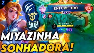 VAI COM CALMA MIYA, - BUILD ATUALIZADA - MIYA GAMEPLAY | Mobile Legends