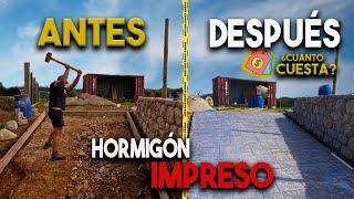 Como Hacer Hormigón IMPRESO | Consejos y Trucos para un Resultado Profesional