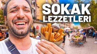 İSPANYA'da MUAZZAM Sokak Yemekleri (Churros) - Barcelona