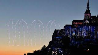 Mont Saint-Michel 1000 year anniversary performance