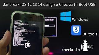 How to Jailbreak iOS 12 13 14 | Windows 3u Checkra1n USB