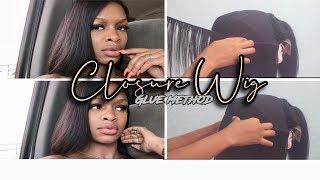 QUICKEST WIG METHOD EVER | Closure Wig For Beginners | Chrissy Daily