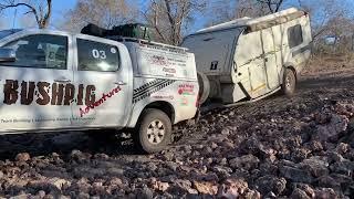 Warning - Tuck your trailer plug cables above the skid plate…