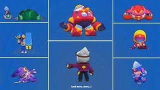 Brawl Stars - All Lose Poses (2020)