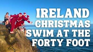 Christmas Swim in Ireland 2024 The Forty Foot at Sandycove