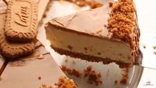 ألذ تشيز كيك ممكن تجربوها "تشيز كيك اللوتس"! ب ٥ مكونات فقطBiscoff cheesecake