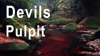 Devil's Pulpit at Dawn - misty photoshoot