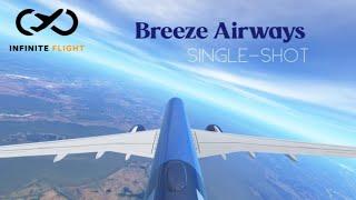 Infinite Flight - New Orleans (MSY) to West Palm Beach (PBI) | SINGLE-SHOT | Breeze Airbus A220-300