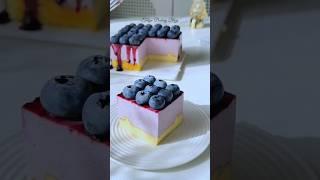 Baking Blueberry Basque| #baking #cooking #shorts