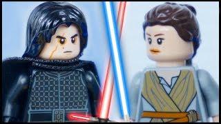 LEGO Star Wars Rey vs Kylo Ren STOP MOTION Prison Break (PART 2) LEGO Star Wars | By LEGO Worlds