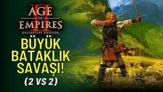 Age of Empires 2 - Büyük Bataklık Savaşı! [2 vs 2] | Twitch Yayını (08.04.2024)