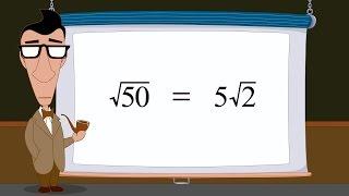 Pre-Algebra 31 - Simplifying Radical Expressions