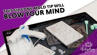 This Silicone Mold Tip Will Blow Your Mind - No more kneading or breaking hard paper clay