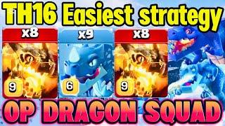 NEW UPDATETH16 ELECTRO SUPER DRAGON ZAP ATTACK STRATEGY ||TH16 ZAP EDRAG SUPER POWERFUL ATTACK COC