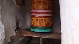 Rice Field Water Prayer Wheel