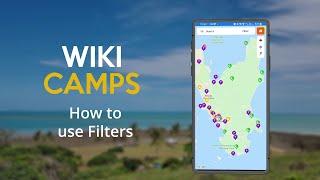 WikiCamps - How to Use Filters