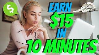 Earn $15 Every 10 Minutes | Make Money Online 2021