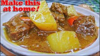 BEEF CURRY | do not Boil in Water directly! I will show you How to cook Delicious Beef Curry!