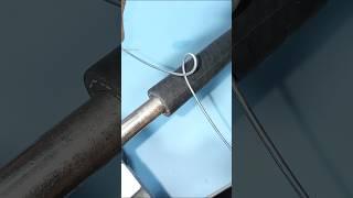 Make your own strong hose clamp with wire #shorts #diy #clamp #skills