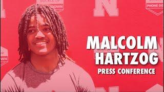 Malcolm Hartzog talks about his first career start and touchdown against the Indiana Hoosiers