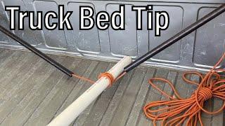 Why you should keep pipes in you truck bed.