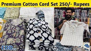 Pure Cotton Cord Sets In Wholesale | Cord Set Wholesale | Biggest Cord Sets Manufactures