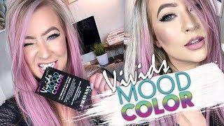 Trying Mood Changing Hair Color | Pravana VIVIDS