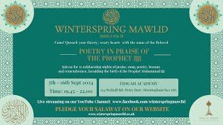 WinterSpring Mawlid '24 :D10 |Darqawi-Shadhili-Qadiri Tariqa | Hamza Bouzhar