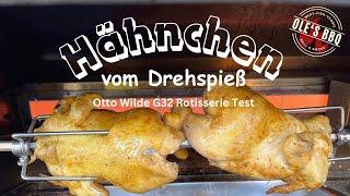 Maispouladen vom Drehspieß, Otto Wilde Rotisserie Test | Hähnchen grillen #olesbbq