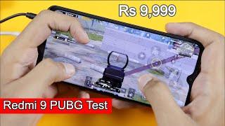 Redmi 9 PUBG Mobile Gaming with FPS Test | Graphics Settings, Best PUBG Phone under 10000? 