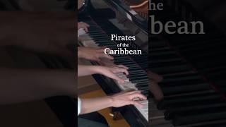 カップルでパイレーツオブカリビアン弾いてみた #piano#連弾#パイレーツオブカリビアン