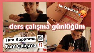 öğrencilik zor iş • tıp fakültesi (ders çalışma günlüğüm 5)