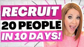 Network Marketing Recruiting | How To Recruit 20 People In 10 Days