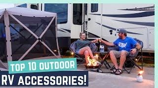 TOP 10 RV OUTDOOR ACCESSORIES (TRIED AND TRUE!)