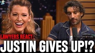 EXCLUSIVE! Justin Baldoni DROPS His Case Against Blake Lively!? - Lawyers React