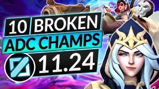 10 BEST ADC Champions to MAIN and ABUSE in 11.24 - Tips for Season 12 - LoL Guide