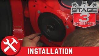 2015-2016 Mustang Kicker KS654 6.5 Speaker Upgrade Kit Install (Base Audio)