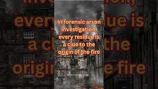 #forensicexplosions #debrissignatures #investigation#forensicunderstanding #clues #crimescience