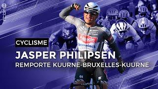 Jasper Philipsen remporte son 1er Kuurne-Bruxelles-Kuurne au terme d’un sprint royal | Résumé