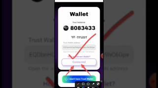 How To connect Trust wallet with W Coin*  #shortsviral #trending