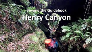 OzCanyons - Beyond The Guidebook - Henry Canyon