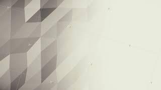 Abstract Geometric Polygonal Motion Tech Background Low Poly Animation. Polygonal Background Loop -