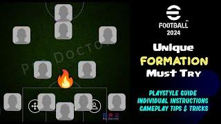 Unique Quick Counter Formation You Must Try in eFootball 2024 Mobile