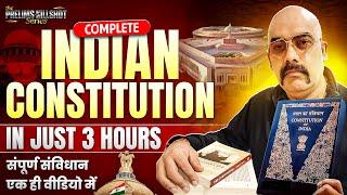 COMPLETE Indian Constitution in One SHOT! Dr. Sidharth Arora Polity | UPSC Prelims 2025 KillSHOT