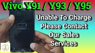 Vivo Y95 Unable To Charge, Please Contact Our Sales Services