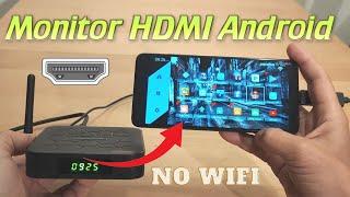 Convert my Android Mobile or Tablet into an HDMI Monitor