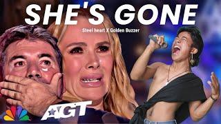 Golden Buzzer : Simon Cowell cried when he heard the song She's Gone with an extraordinary voice