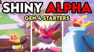 SHINY ALPHA STARTERS + 35 MORE in Pokemon Legends: Arceus *FULL MOVIE*